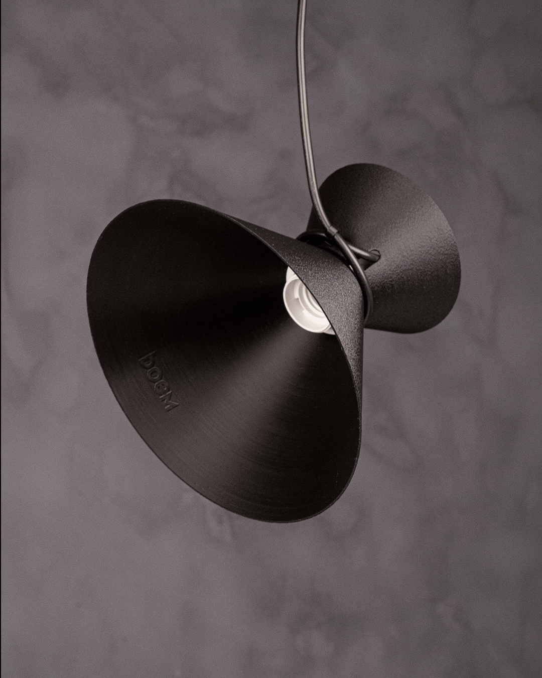 Lampă Suspendată Bow Tie - Design Minimalist Imprimat 3D