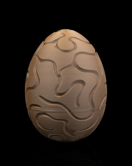 Ou de Ciocolată - Recipient Decorativ Imprimat 3D