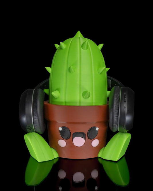 Kawaiictus (Cactus Kawaii) - Suport Căști Gaming