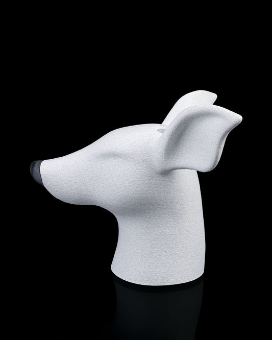 Ghiveci / Vază Decorativ "Rootolph" - Cap de Ren Minimalist