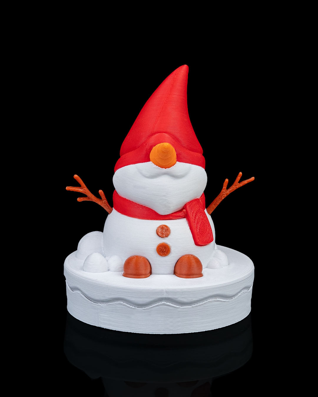 Figurină Om de Zăpadă Gnom "Snow Gnoman"