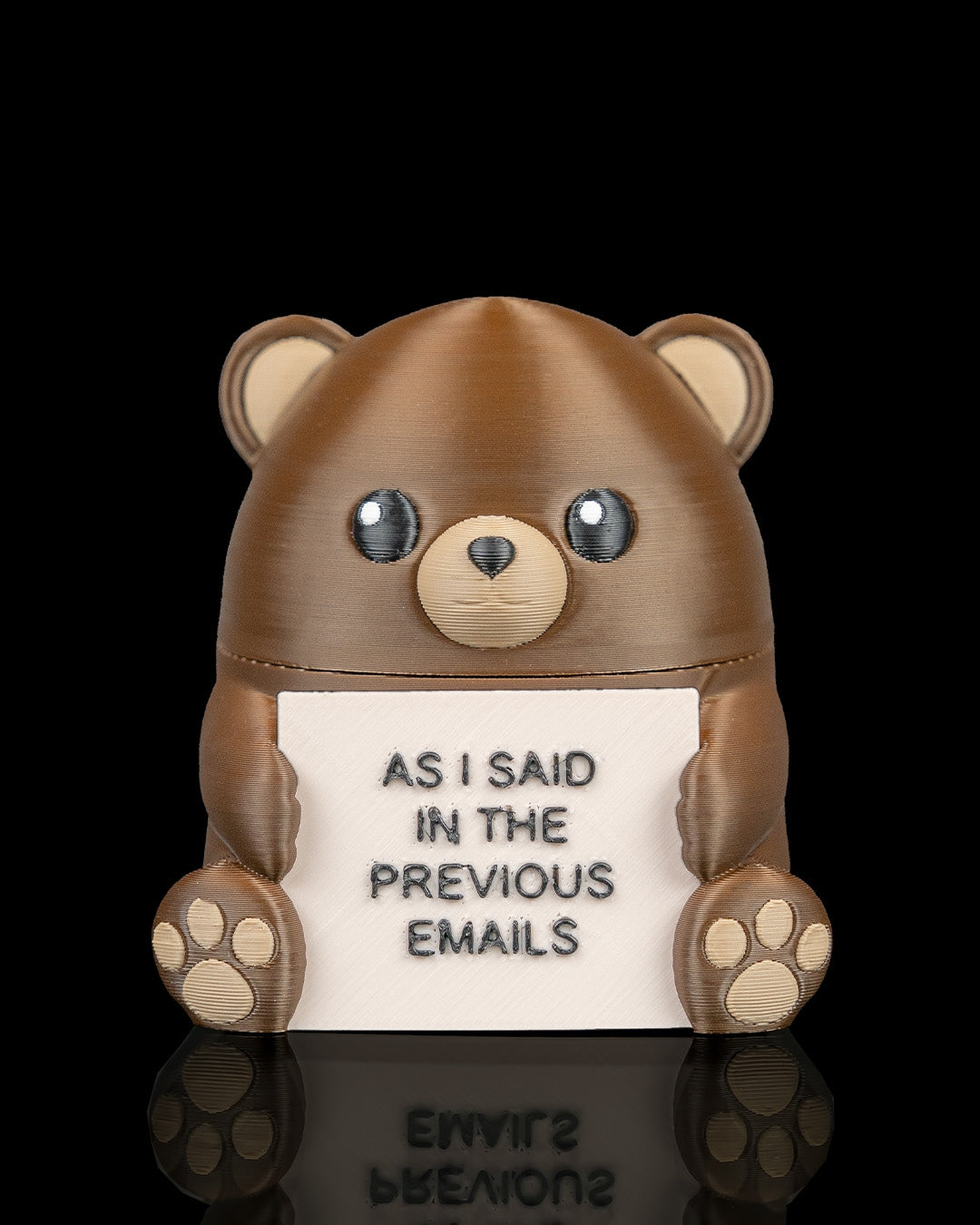 Steady Bear - Figurină 3D amuzantă