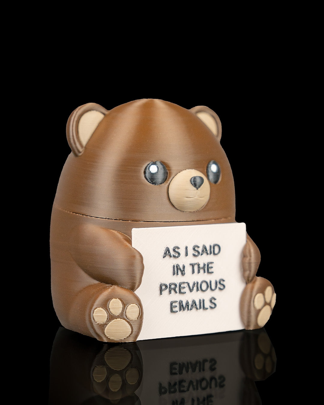 Steady Bear - Figurină 3D amuzantă