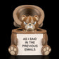 Steady Bear - Figurină 3D amuzantă