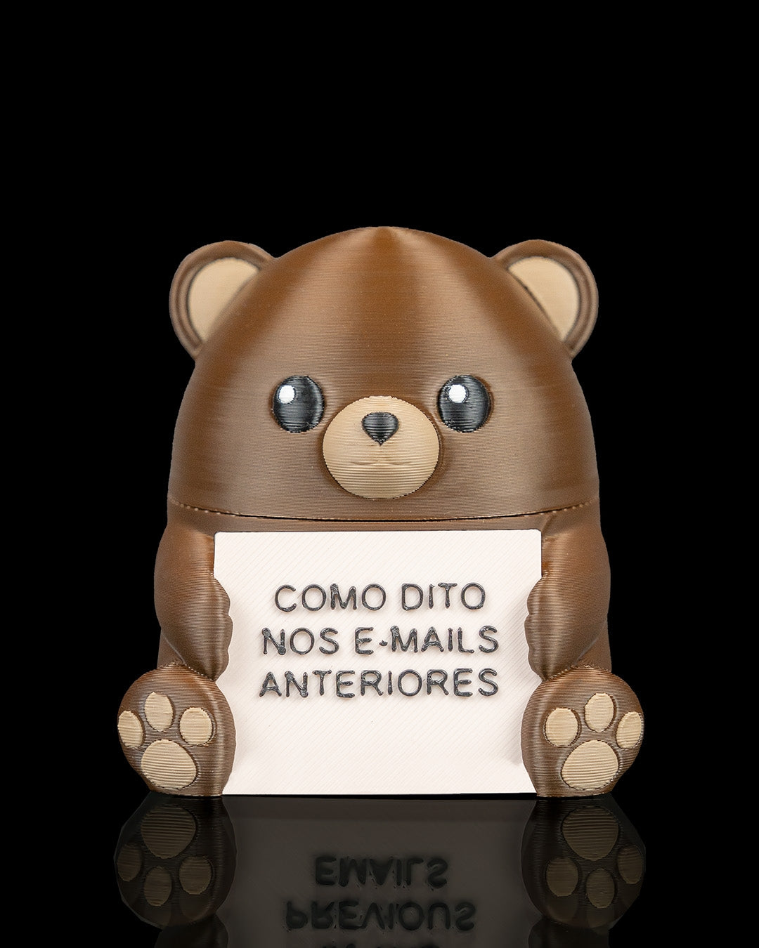 Steady Bear - Figurină 3D amuzantă