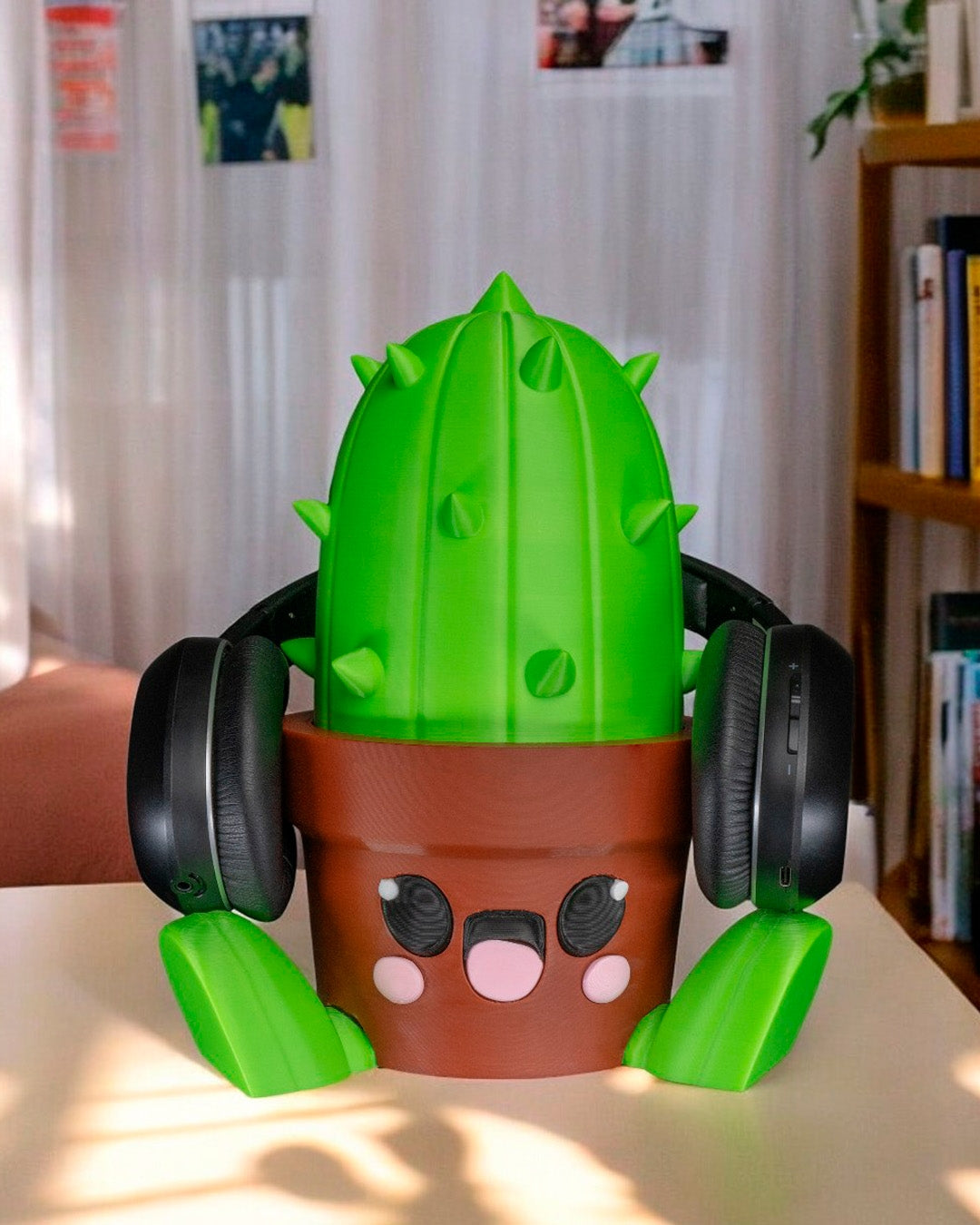 Kawaiictus (Cactus Kawaii) - Suport Căști Gaming