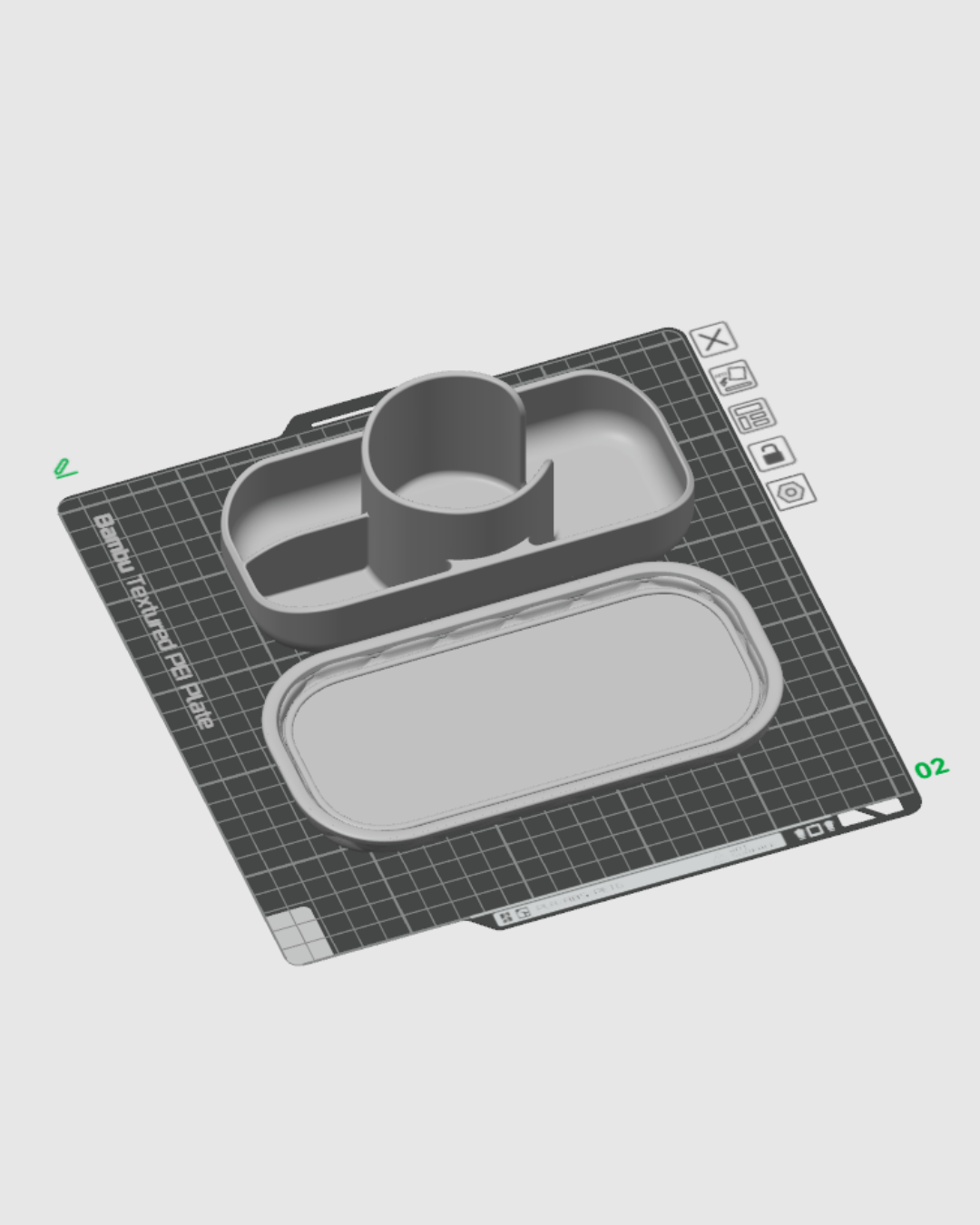 Set Organizator de Baie "Bain de Luxe"