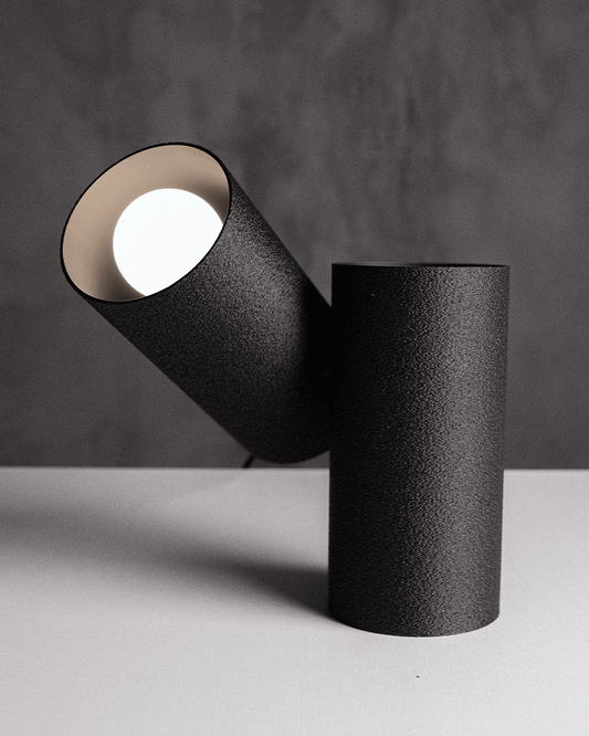 Canon Lamp - Lampă Minimalistă cu Design Modern Imprimată 3D
