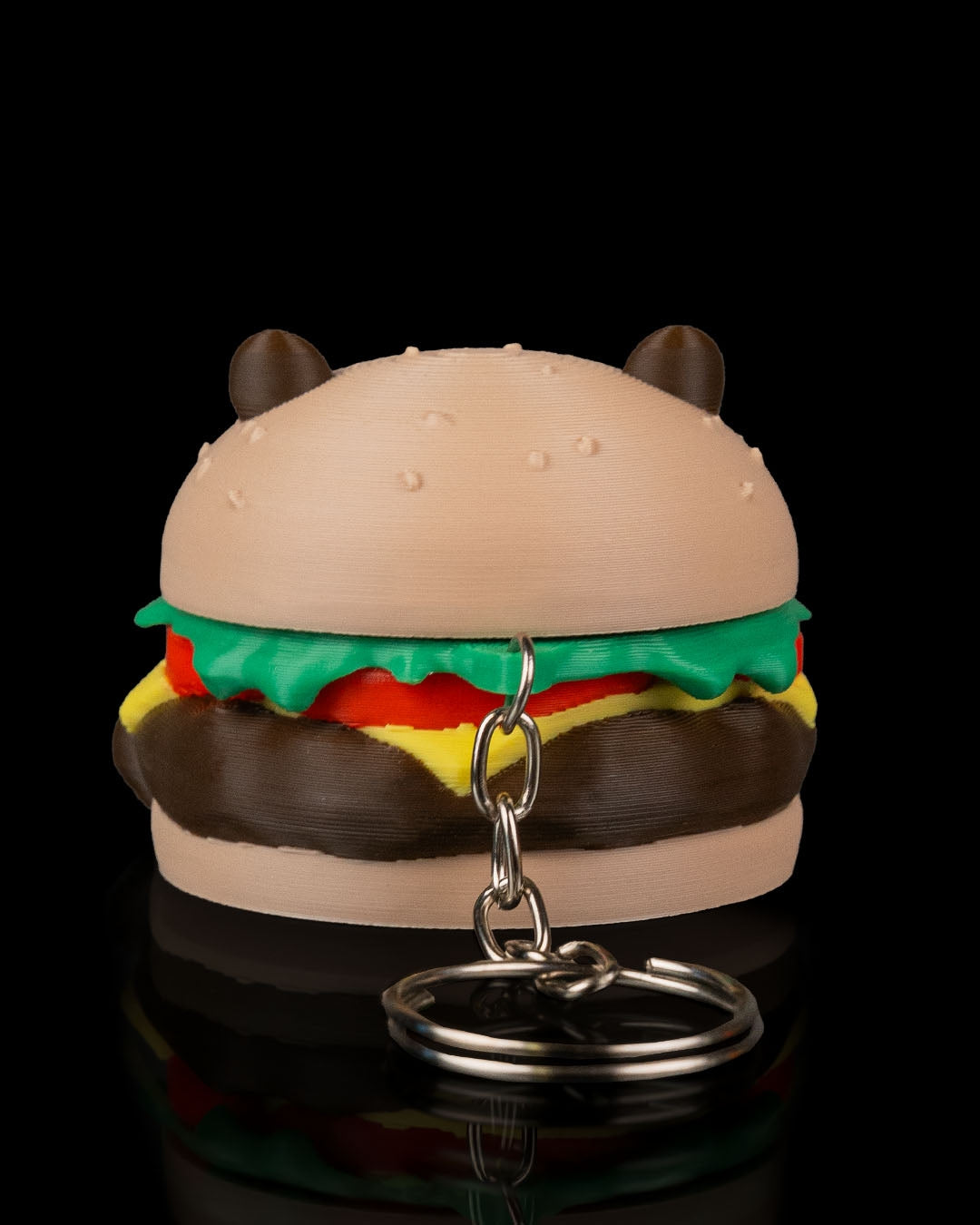 CapyBurger - Breloc Capybara Hamburger