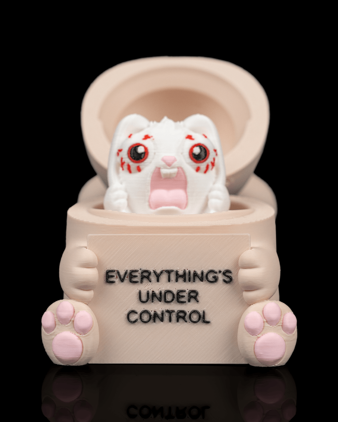 Chill Bunny - Figurină 3D Surpriză Everything's Under Control