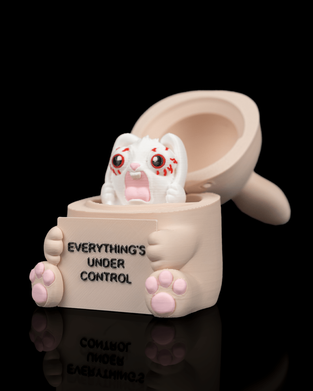 Chill Bunny - Figurină 3D Surpriză Everything's Under Control