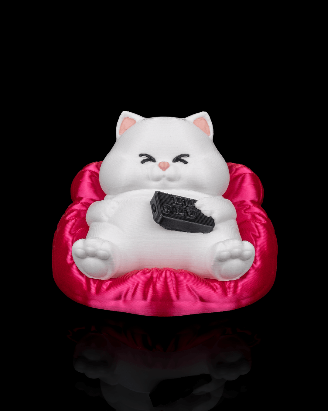 Chubby Cat - Figurină Decorativă/Breloc