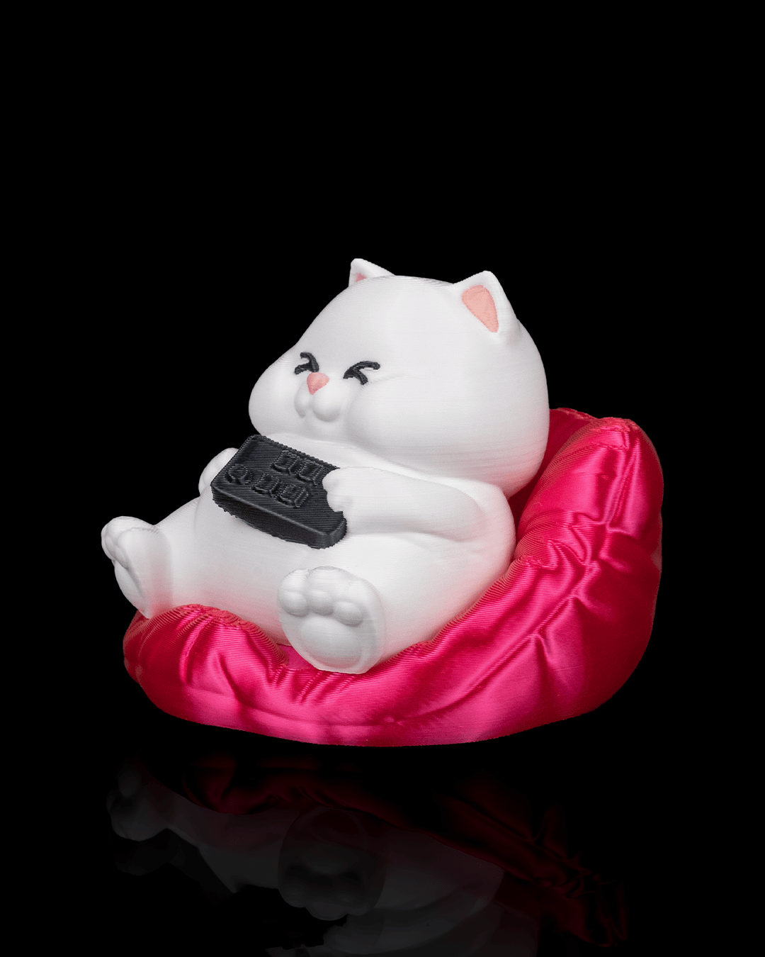 Chubby Cat - Figurină Decorativă/Breloc