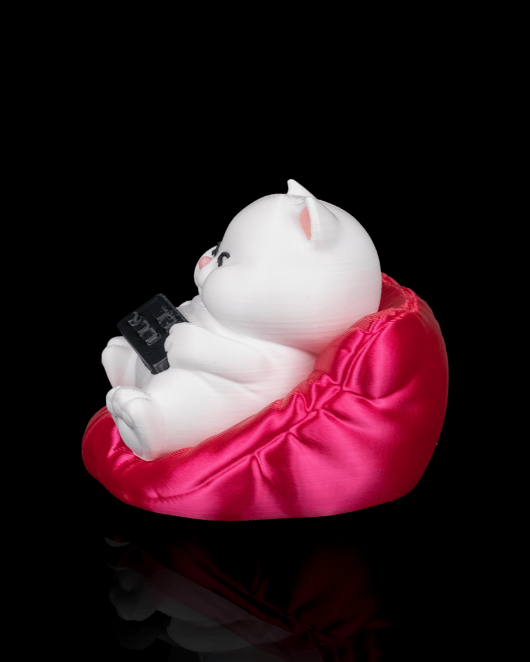 Chubby Cat - Figurină Decorativă/Breloc