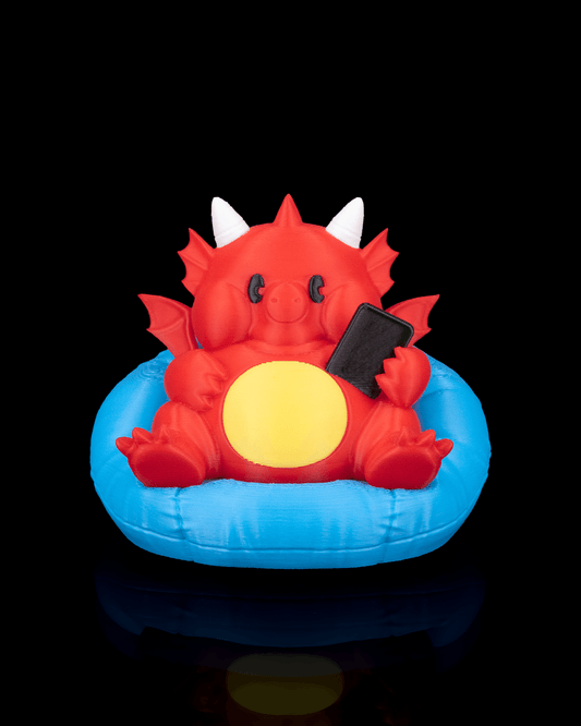 Chubby Dragon - Figurină Decorativă/Breloc