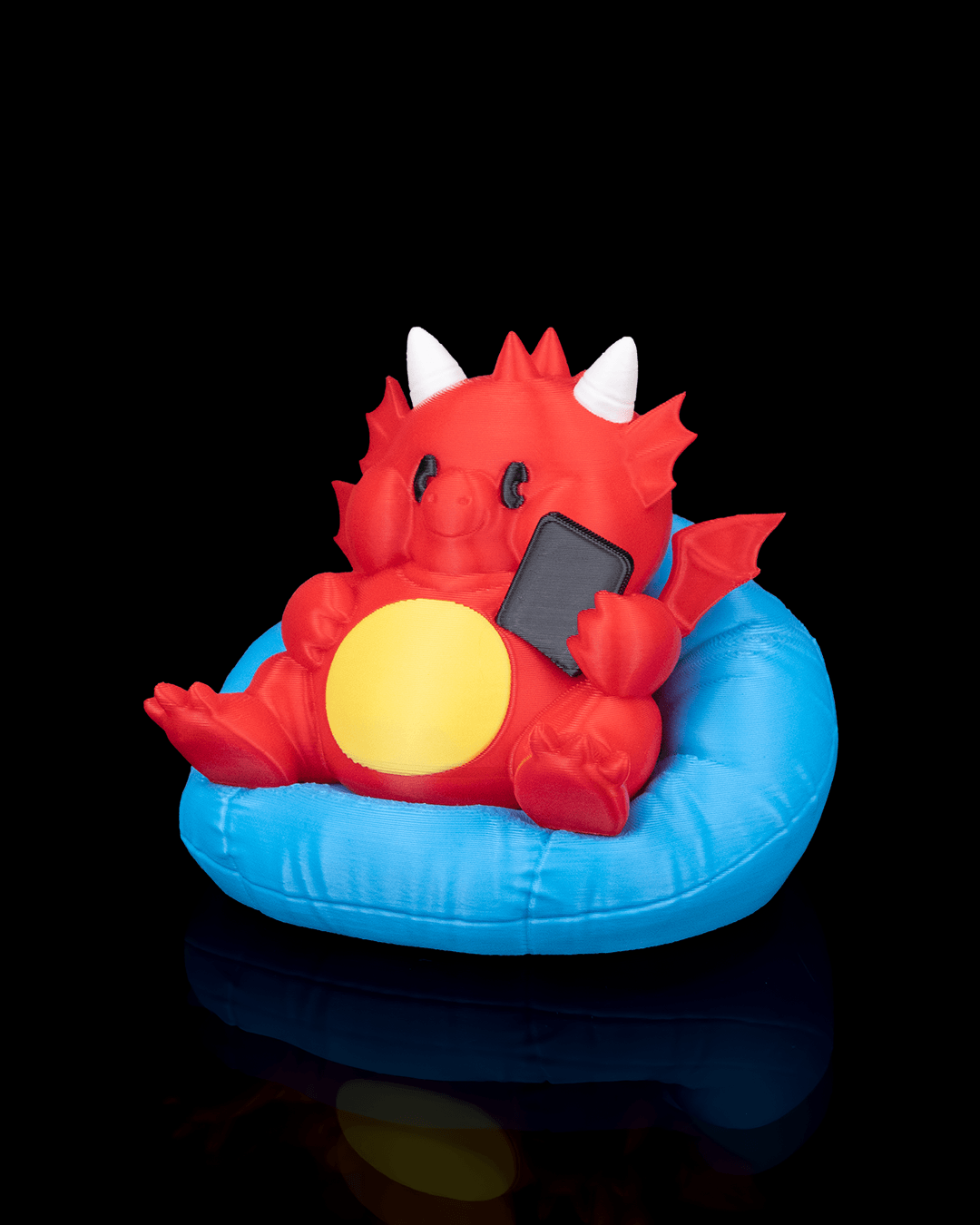 Chubby Dragon - Figurină Decorativă/Breloc