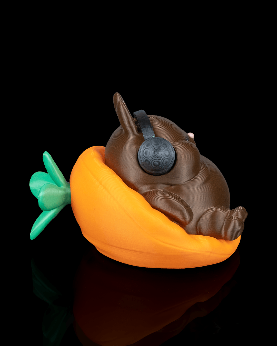 Chubby Rabbit - Figurină Decorativă/Breloc