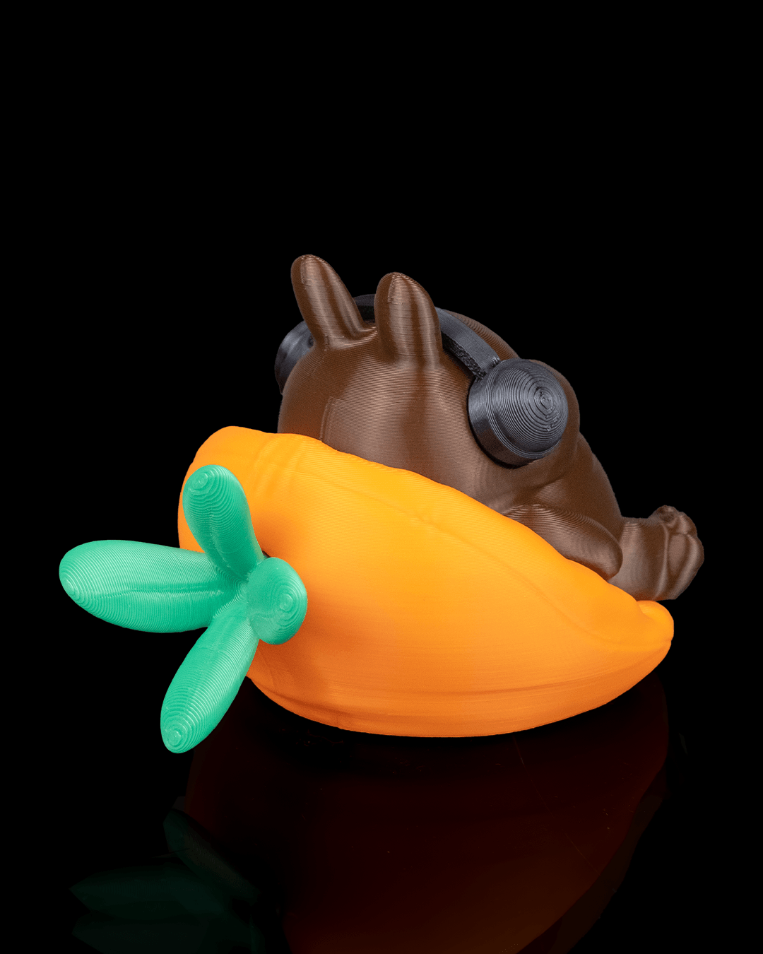 Chubby Rabbit - Figurină Decorativă/Breloc