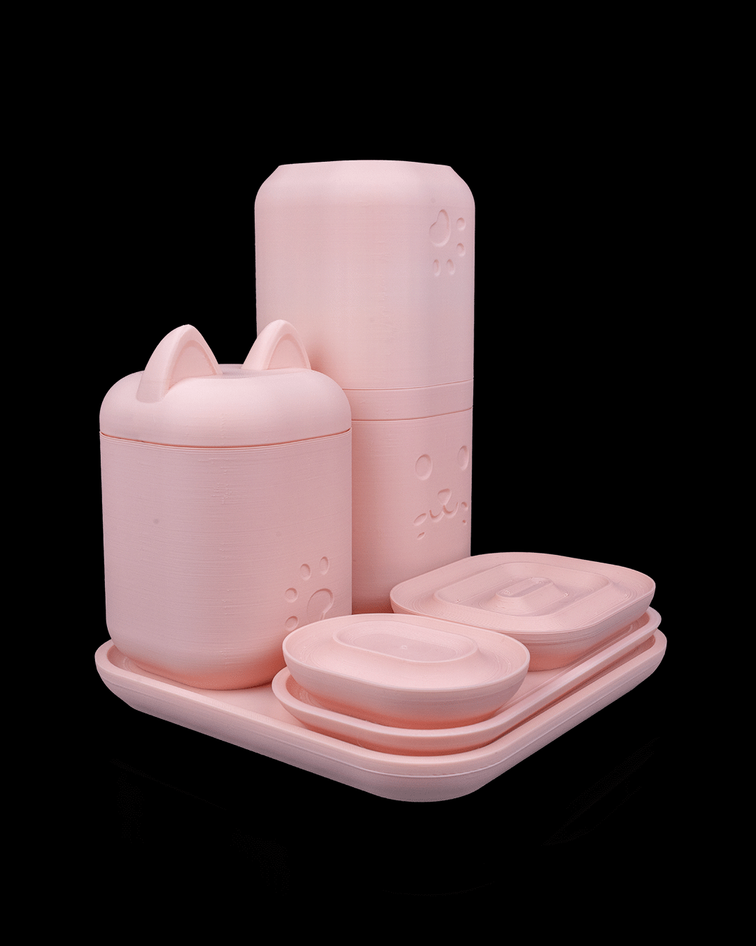 Set Organizator de Baie "Clean Kitty"
