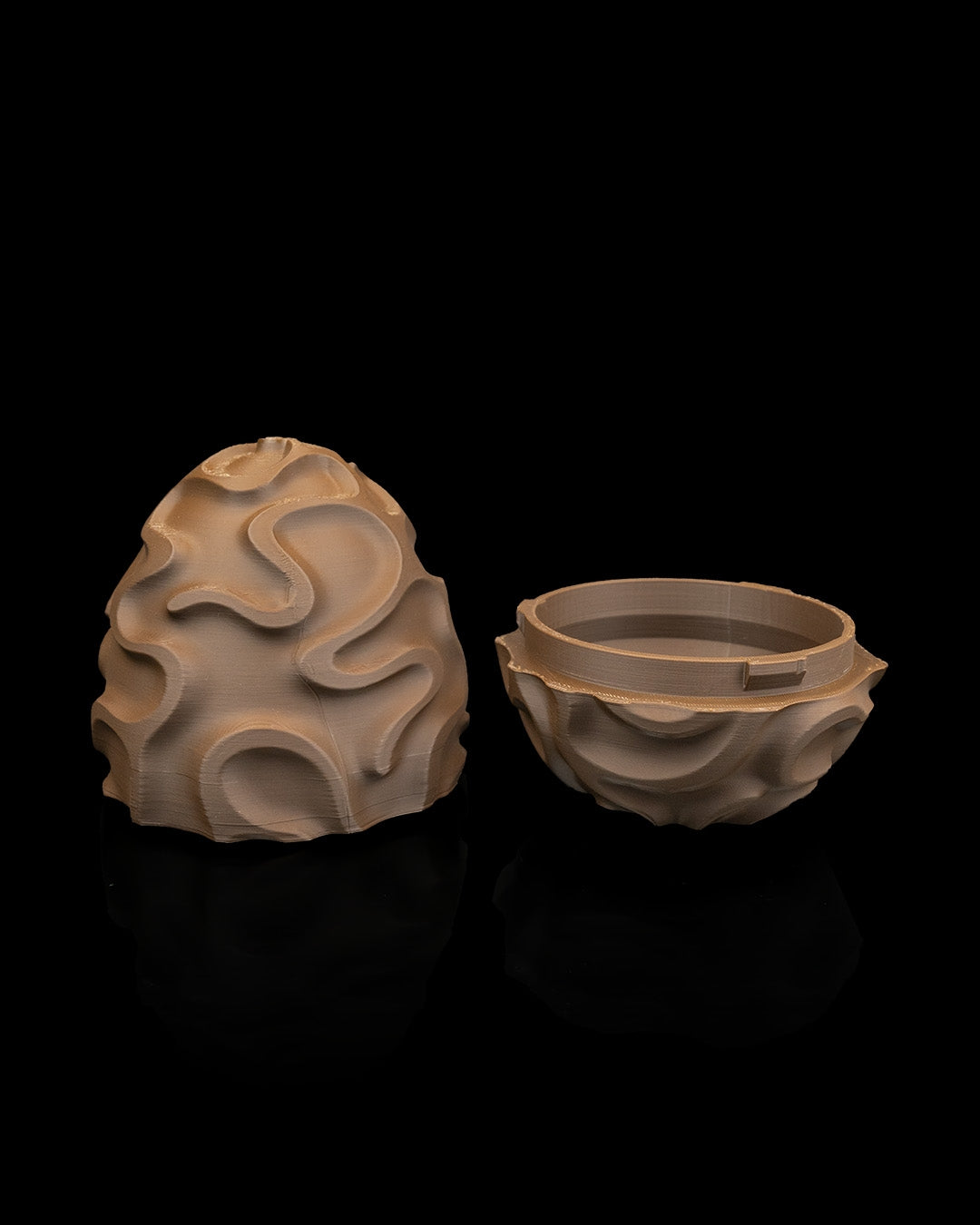 Ou de Ciocolată - Recipient Decorativ Imprimat 3D