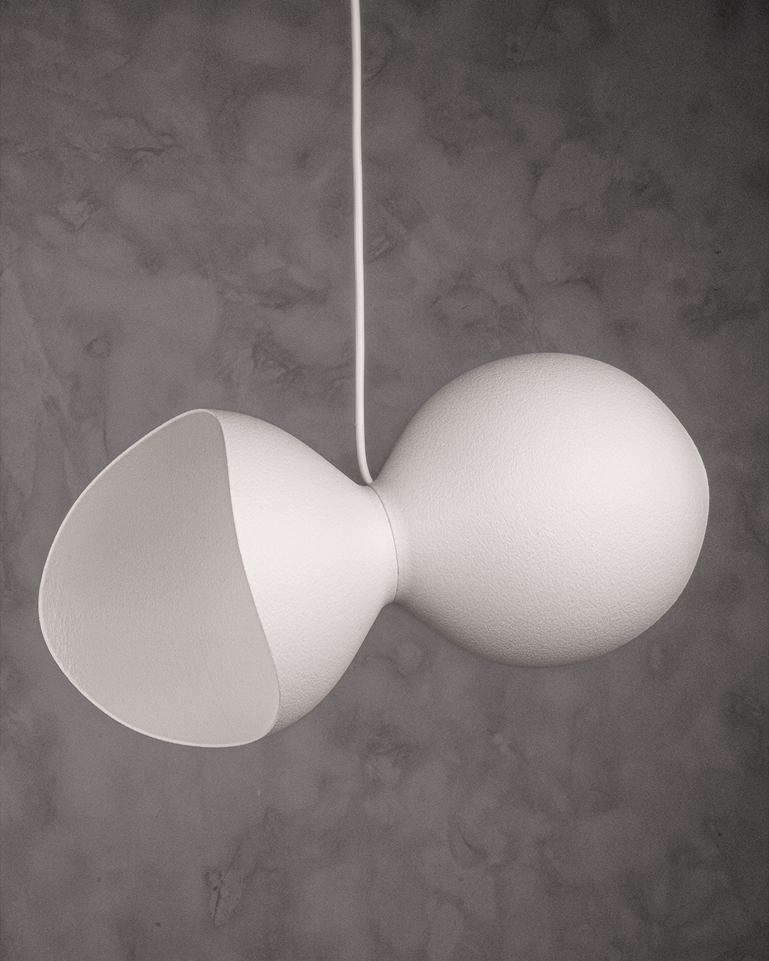 Lustră Eclipse Pendant Light - Design Organic Minimalist Imprimat 3D