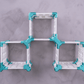 Sistem rafturi modulare "Floating Cubes"
