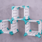 Sistem rafturi modulare "Floating Cubes"