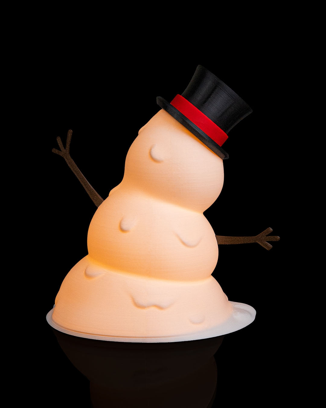 Lampă Decorativă Happy Snowman - Om de Zăpadă