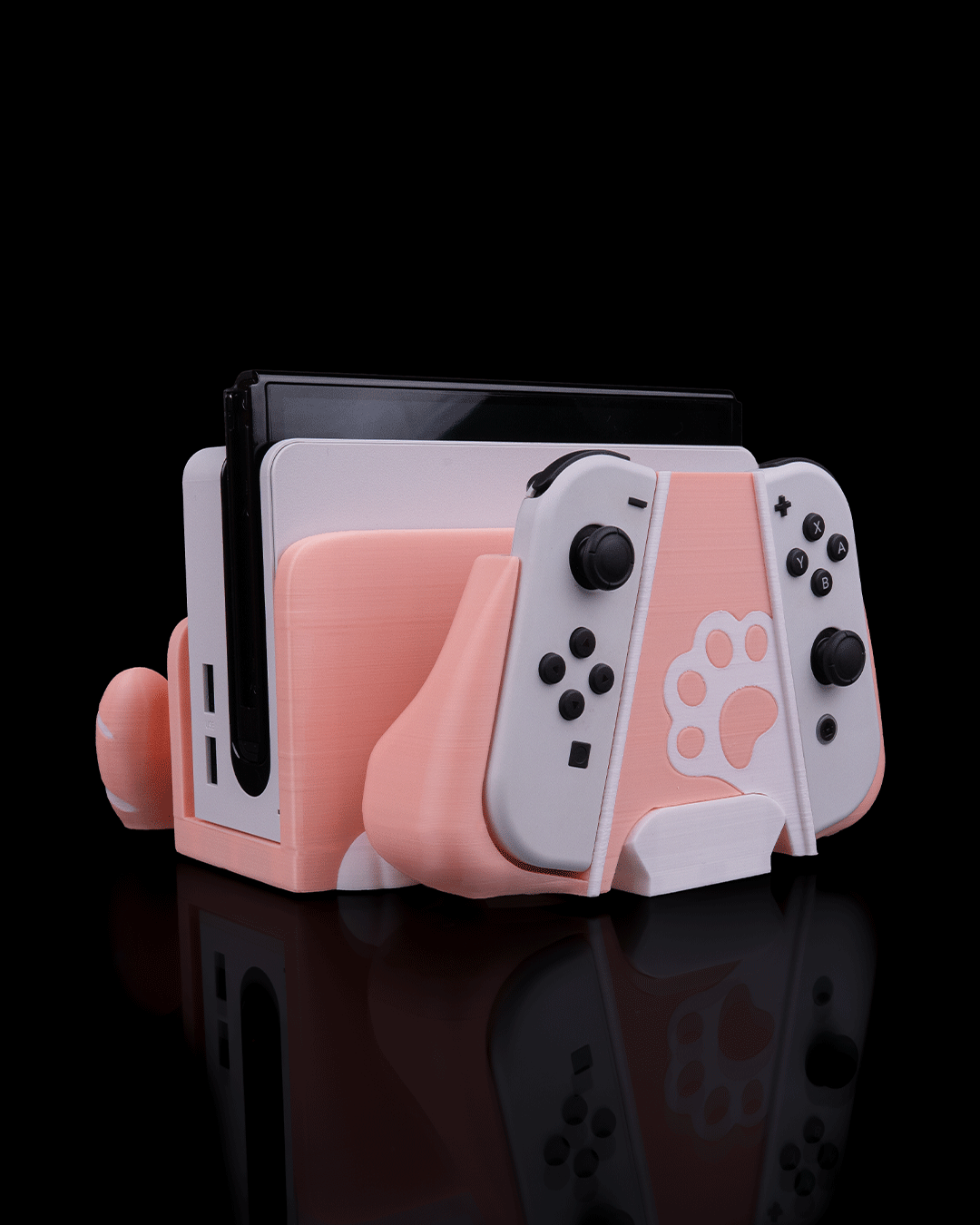 Protecție Dock Kitty Loaf - Ediție Kawaii pentru Switch