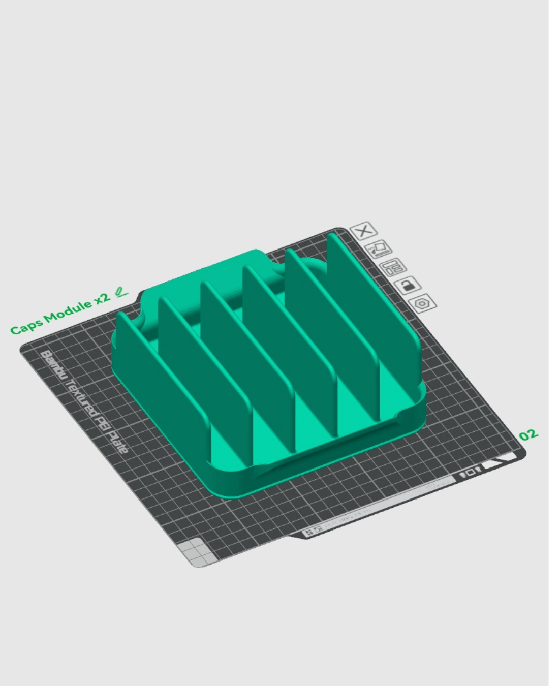 Organizator modular "Lid Station"