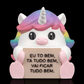 Lovely Unicorn: Totul e Bine! Figurină cu Mesaj și Cutie Secretă