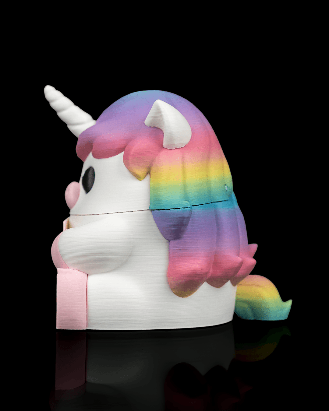 Lovely Unicorn: Totul e Bine! Figurină cu Mesaj și Cutie Secretă