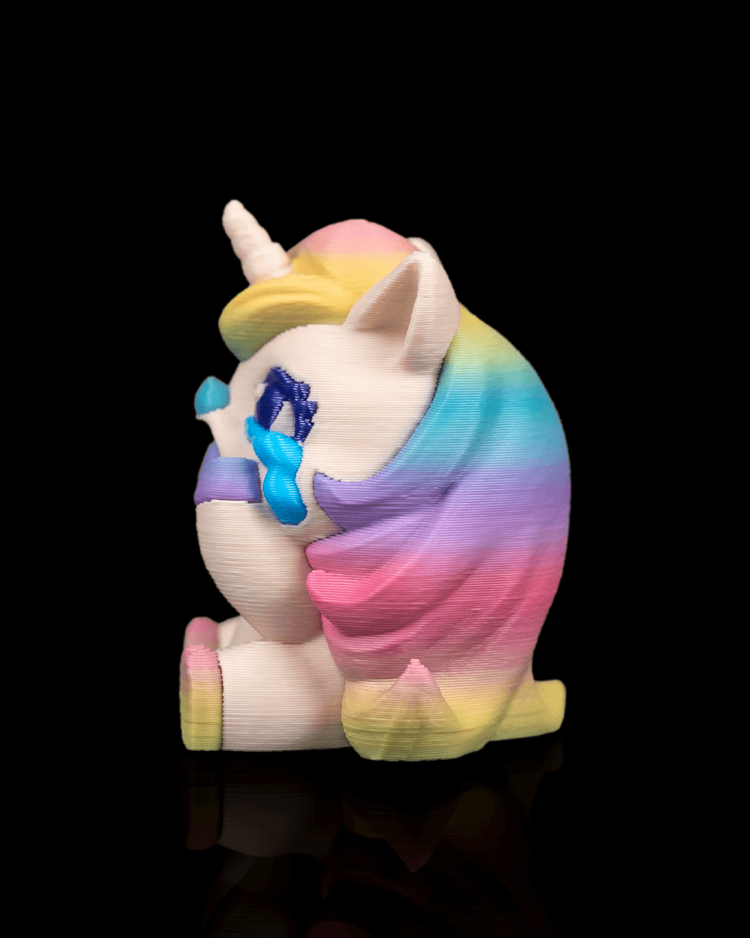 Lovely Unicorn: Totul e Bine! Figurină cu Mesaj și Cutie Secretă