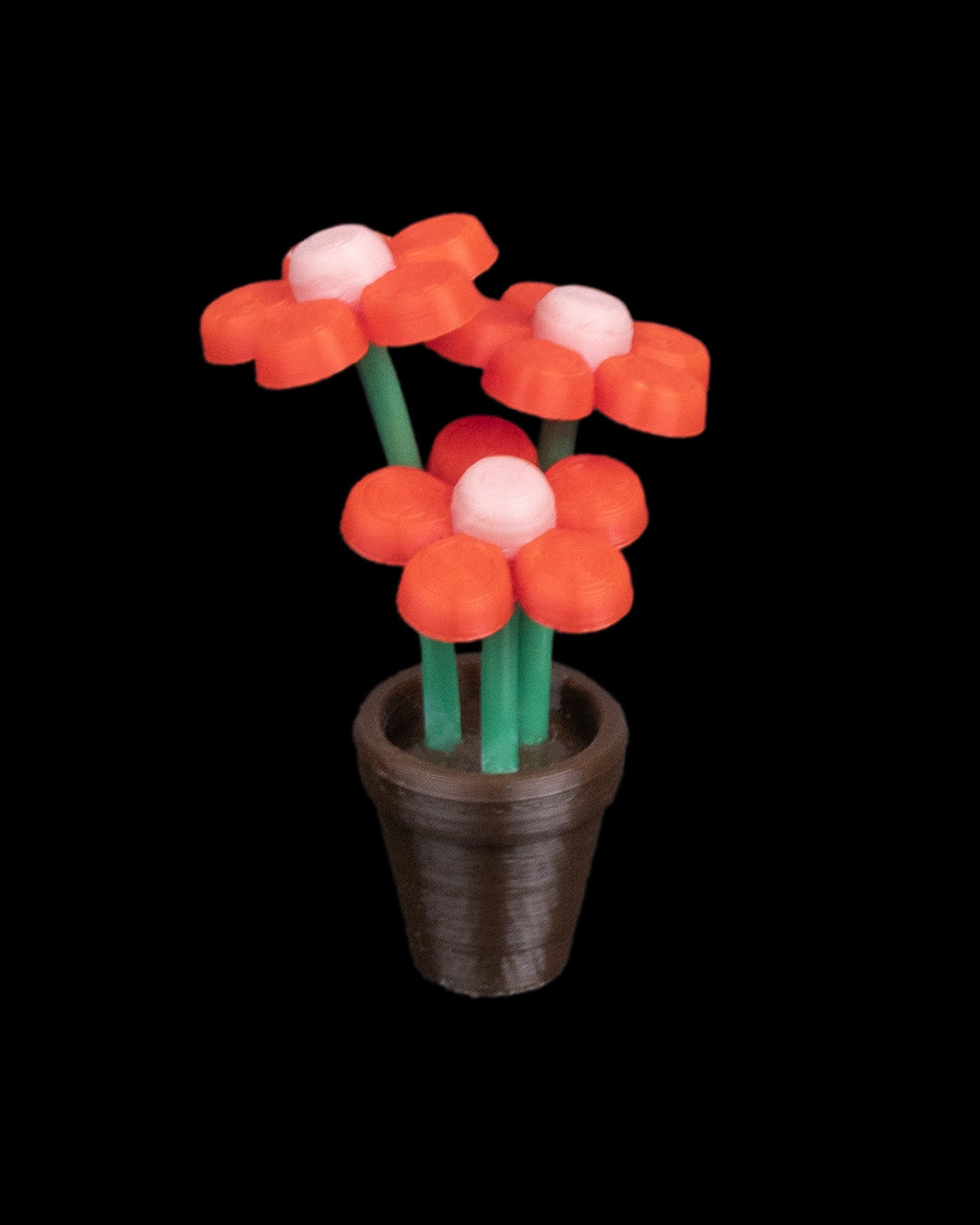 Mini Ghiveci de Flori - Magneți de frigider