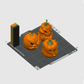 Set Decorațiuni Halloween "Trio-ul Teroarei"