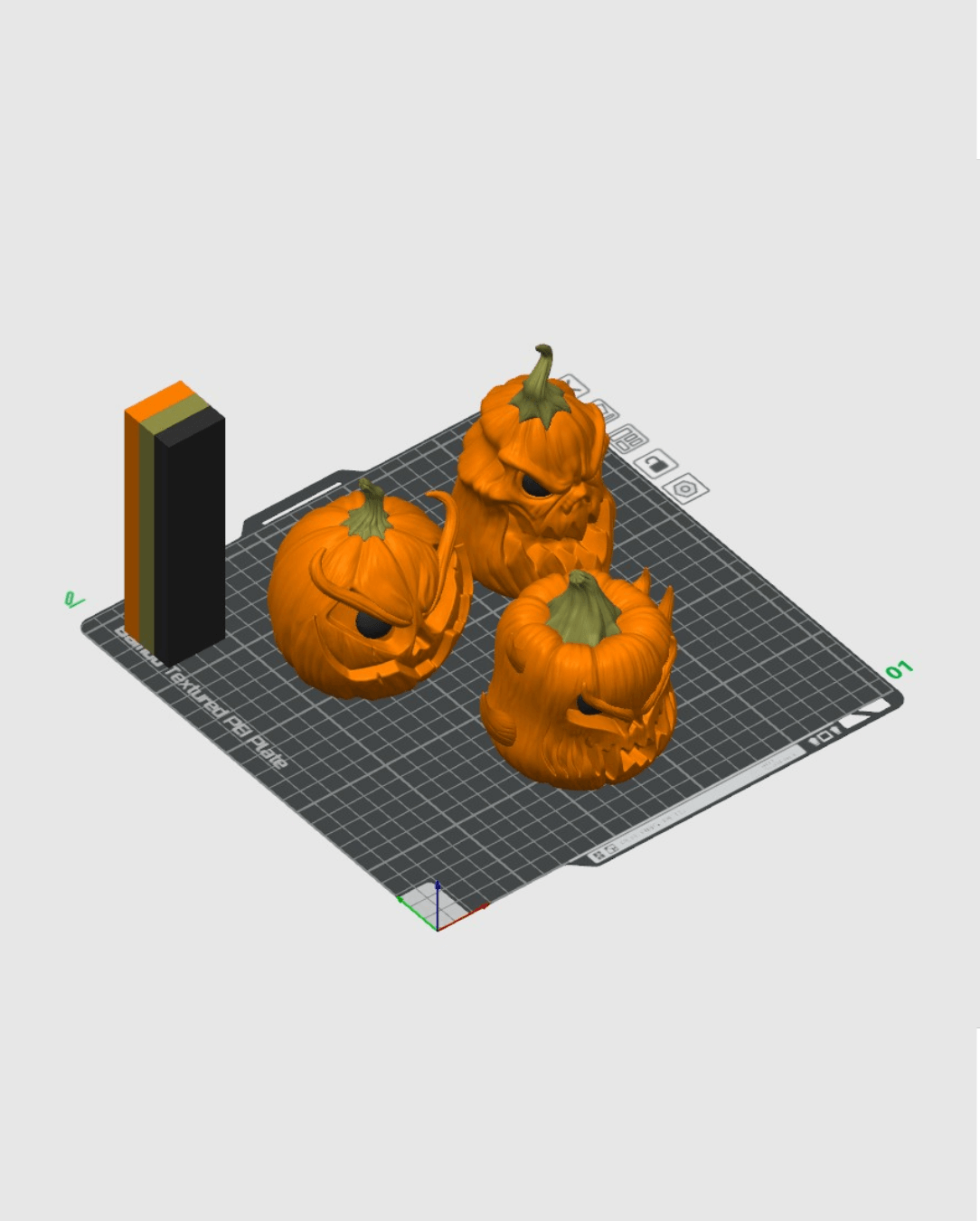 Set Decorațiuni Halloween "Trio-ul Teroarei"