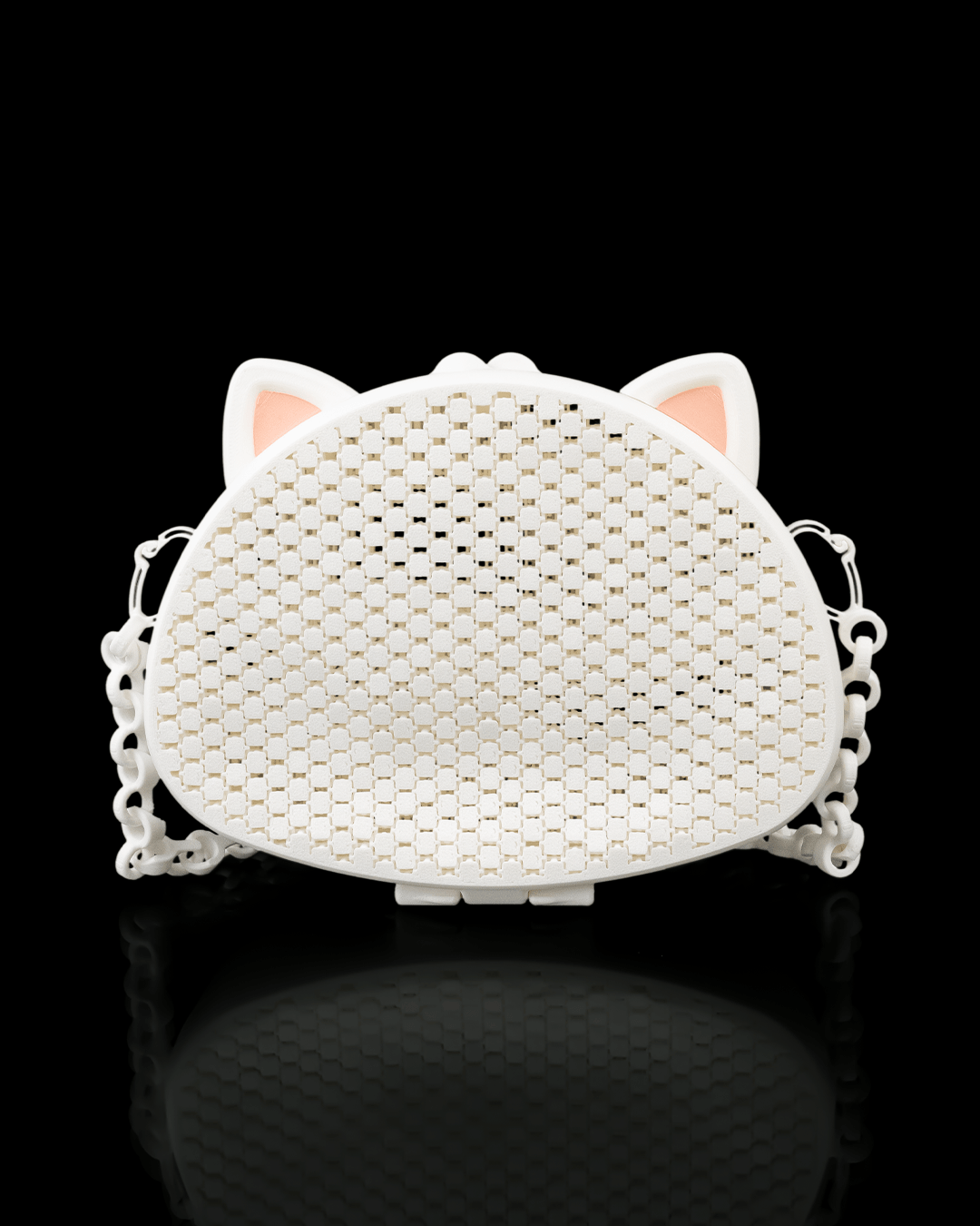 Purrse - Poșetă Imprimată 3D cu Urechi de Pisică