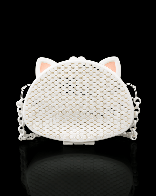 Purrse - Poșetă Imprimată 3D cu Urechi de Pisică