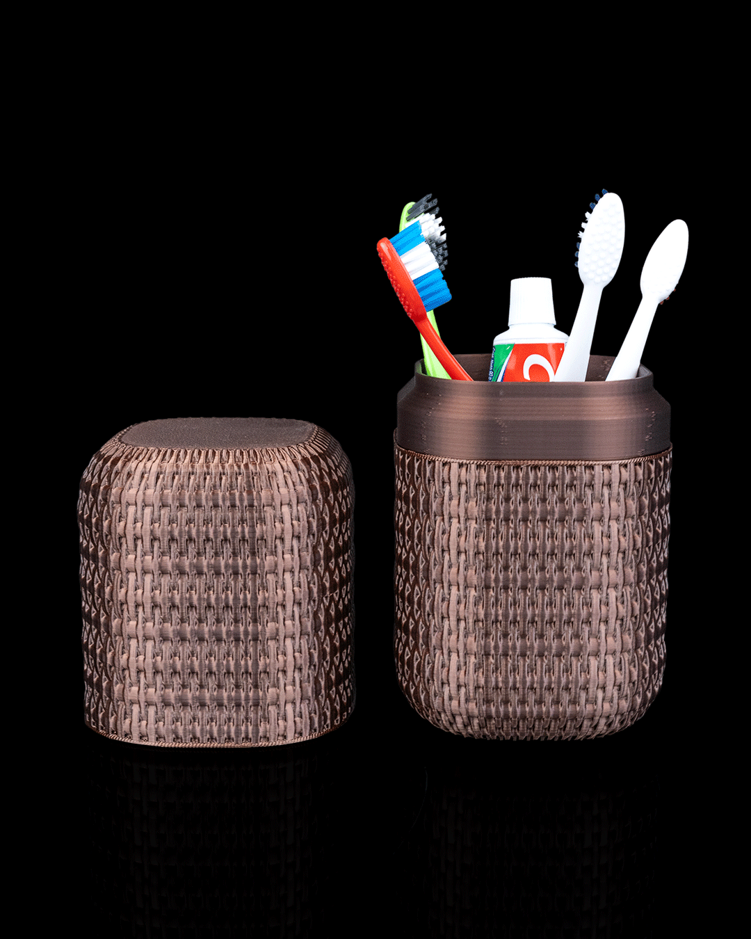 Set Organizator de Baie "Rattan Retreat"