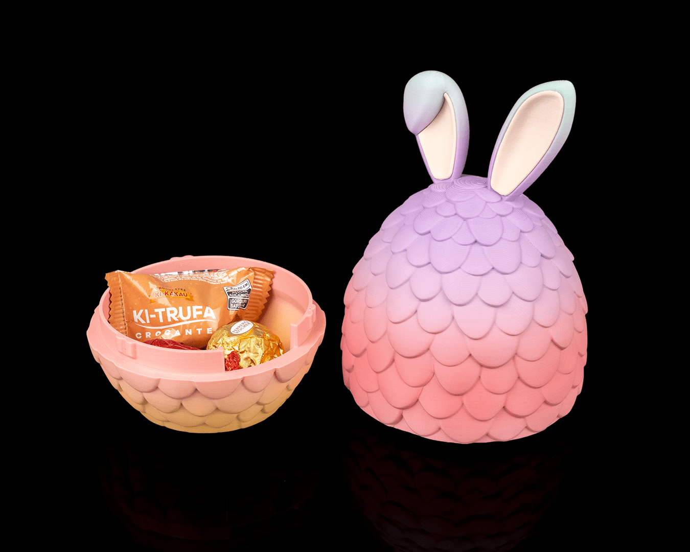 Ou de Paște Scaly Surprise - Recipient Cadou Imprimat 3D