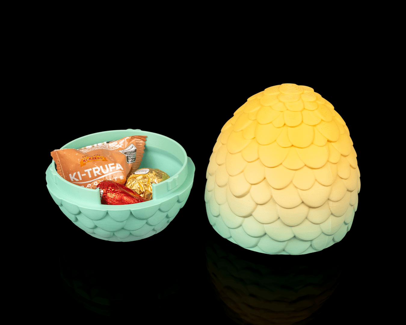 Ou de Paște Scaly Surprise - Recipient Cadou Imprimat 3D