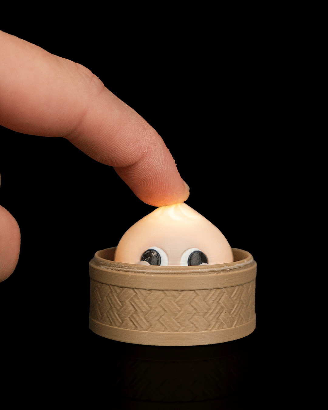 Smiley Dumpling Clicker - Jucărie Fidget