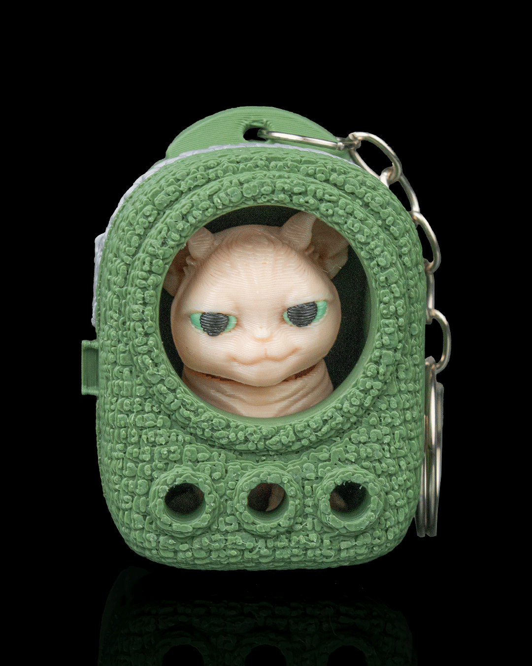 Breloc Stitched Pack cu Pisică Sphynx