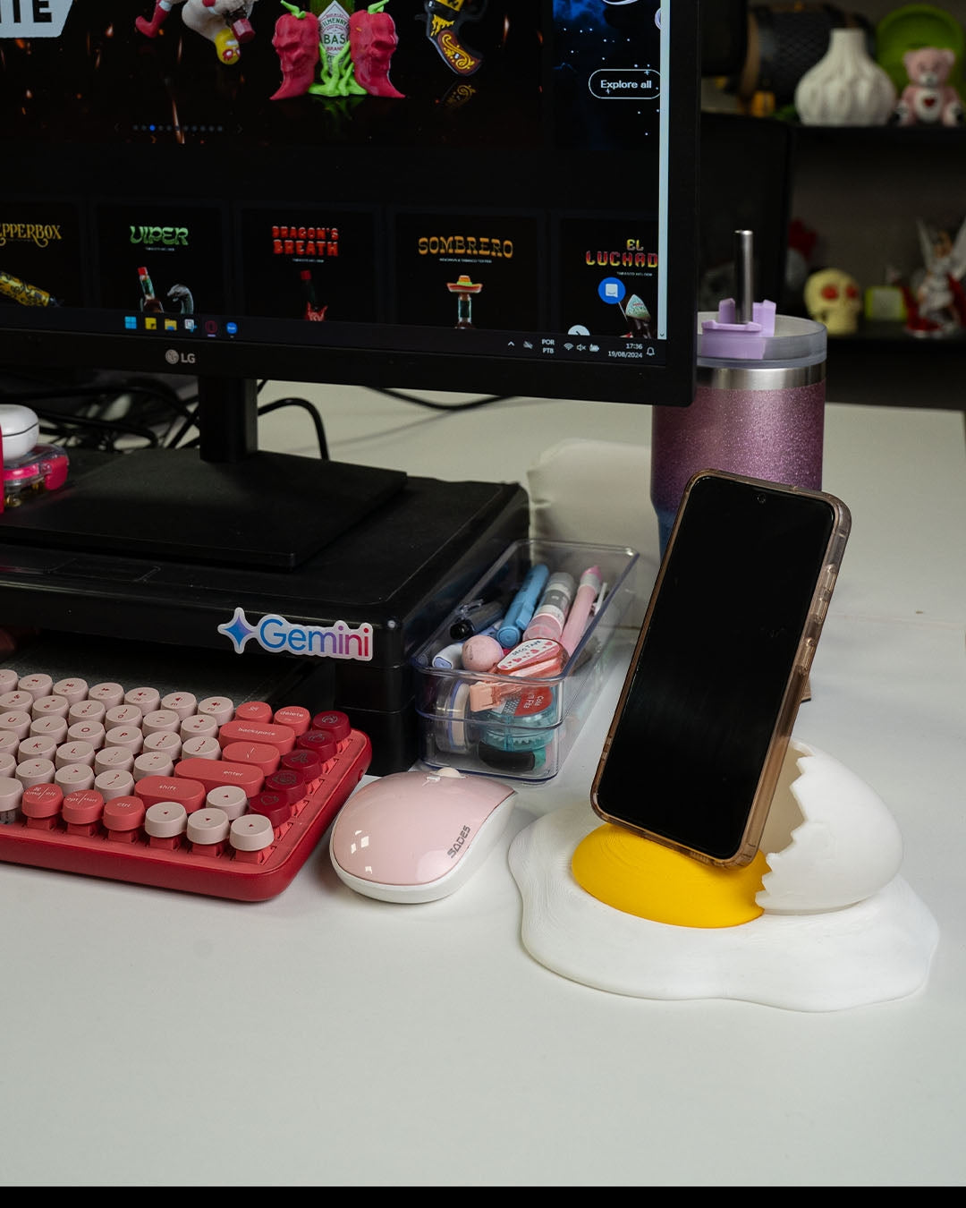 Suport de Telefon "Sunny Side Up"