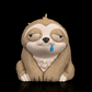 Figurină 3D Unbothered Sloth – Leneșul Amuzant cu Compartiment Secret