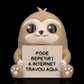 Figurină 3D Unbothered Sloth – Leneșul Amuzant cu Compartiment Secret