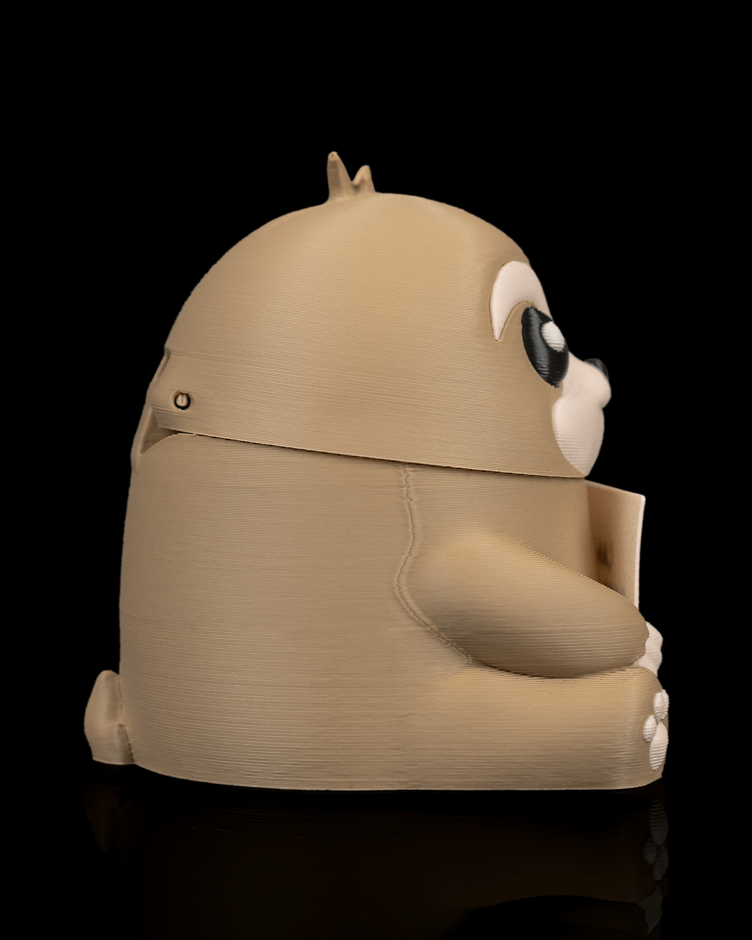 Figurină 3D Unbothered Sloth – Leneșul Amuzant cu Compartiment Secret