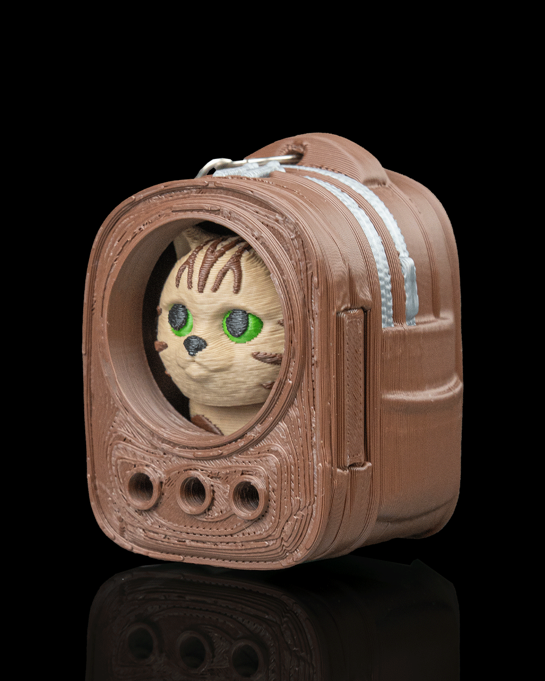 Breloc Urban Pack cu Pisicuță Tabby