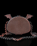 Poșetă "Wing it" cu Aripi de Liliac - Accesoriu Gotic Imprimat 3D