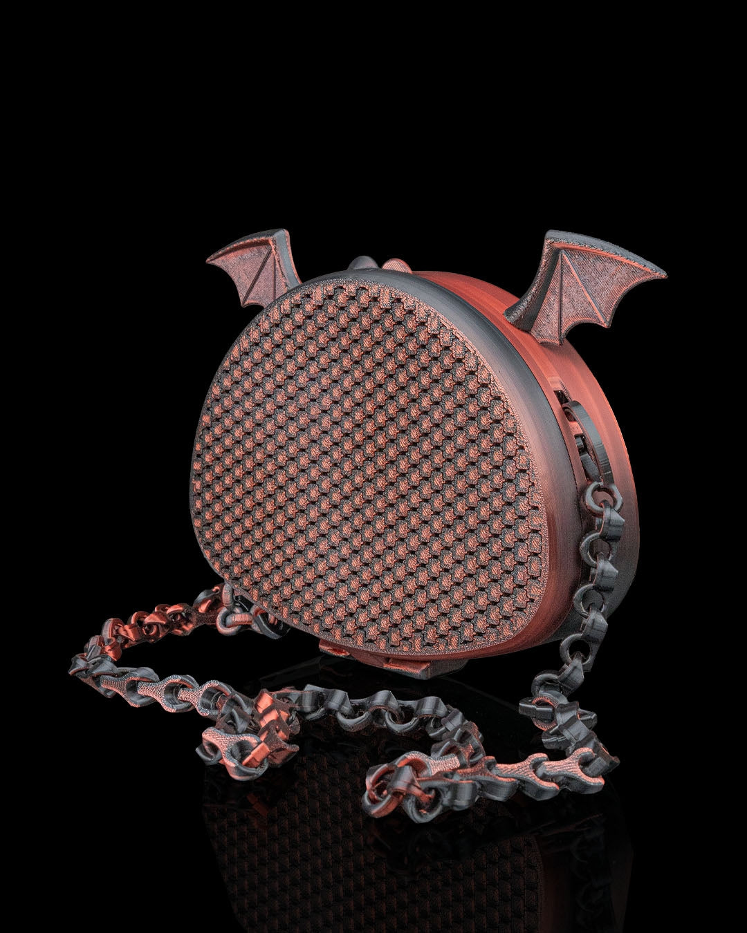 Poșetă "Wing it" cu Aripi de Liliac - Accesoriu Gotic Imprimat 3D